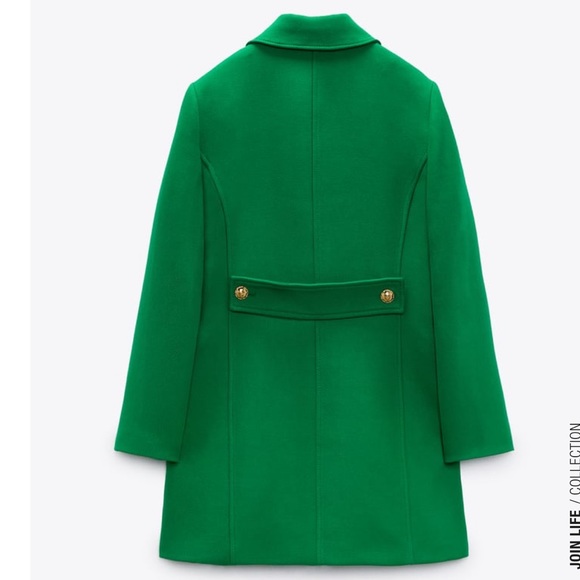 Zara buttoned tailor coat - Picture 6 of 12